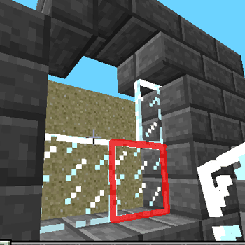 Using 2d 'Glass object' to create a window 